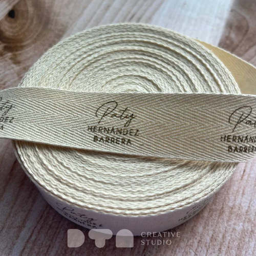 Listón Algodón 2.5