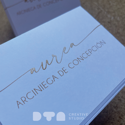 Tarjeta sencilla en serigrafía